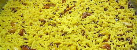 лимонный рис со специями и кешью. Шаг 7