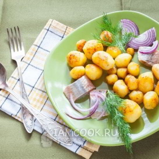 Рецепт мелкого жареного картофеля