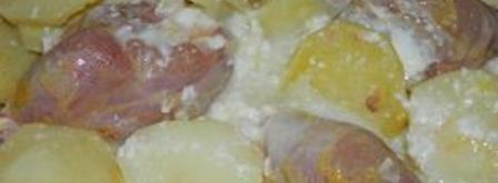 молочный картофель по быстрому. Шаг 3