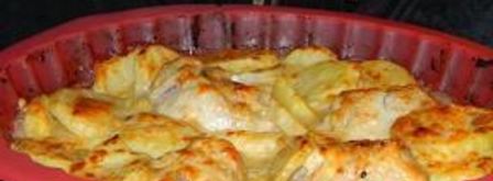 молочный картофель по быстрому. Шаг 4