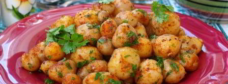 молодой картофель с паприкой и чесноком. Шаг 6