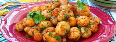 молодой картофель с паприкой и чесноком. Шаг 7