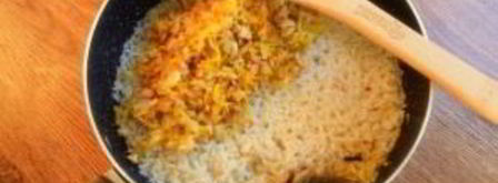 морковный рис на гарнир. Шаг 6