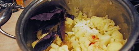 пюре из цветной капусты с чили. Шаг 4