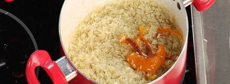 рис басмати с апельсиновой цедрой. Шаг 2