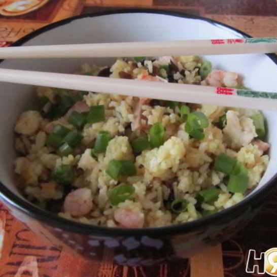 Рецепт риса по-кантонски