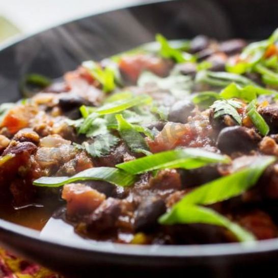 Рецепт риса с фасолью