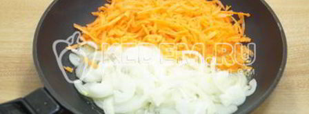 рис с кальмарами. Шаг 2