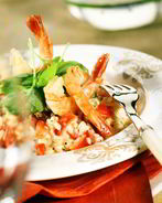 Рис с креветками в мультиварке