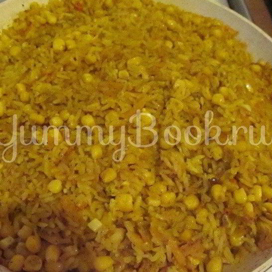 Рецепт риса с кукурузой