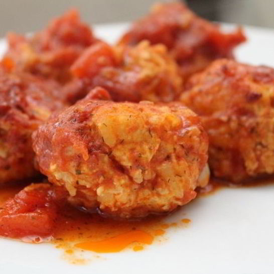 Рецепт риса с куриным фаршем и помидорами