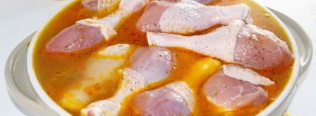 рис с куриными ножками в духовке. Шаг 7