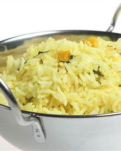 Рис с лимоном и мятой