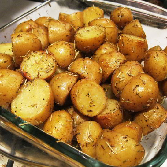 Рецепт жареного картофеля в духовке