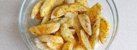 жареный картофель в панировке. Шаг 6