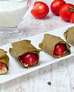 Долма из свежих листьев