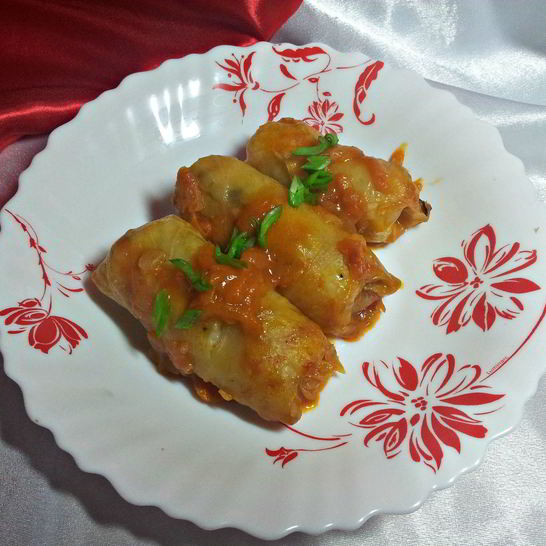 Рецепт домашних голубцов