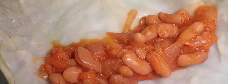 голубцы с фасолью в томатном соусе. Шаг 3