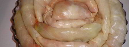 голубцы с фасолью в томатном соусе. Шаг 4