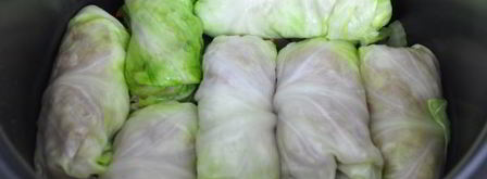 голубцы с индейкой в сливочном соусе в мультиварке. Шаг 12