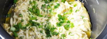 голубцы с индейкой в сливочном соусе в мультиварке. Шаг 15