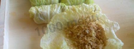 голубцы с куриным фаршем. Шаг 3