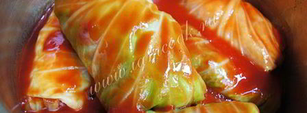 голубцы с мясом и рисом. Шаг 8