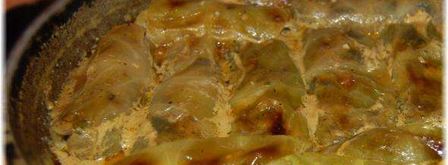 голубцы с мясом, перловкой и грибами. Шаг 33