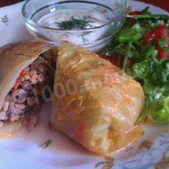 Рецепт голубцов с сыром фета