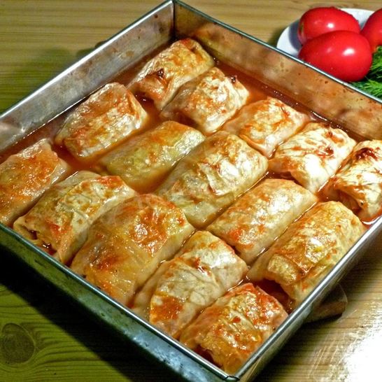 Рецепт голубцов в духовке в томатном соусе