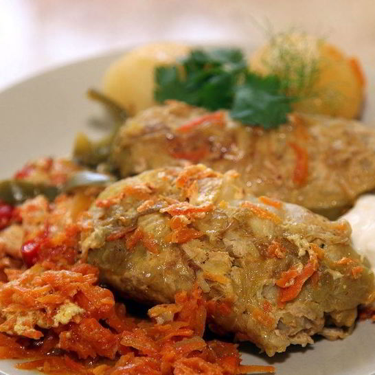 Рецепт голубцов в микроволновке