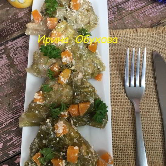 Рецепт голубцов в сметанном соусе