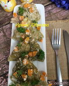 Голубцы в сметанном соусе