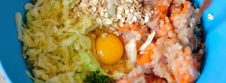 ленивые голубцы из курицы с овсяными хлопьями. Шаг 3