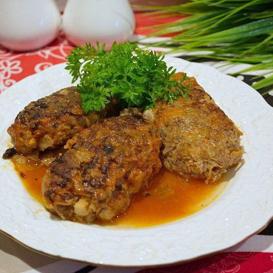 Рецепт ленивых голубцов с капустой и фаршем