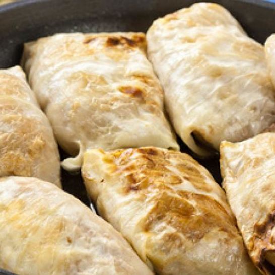 Рецепт мясных голубцов с перловкой