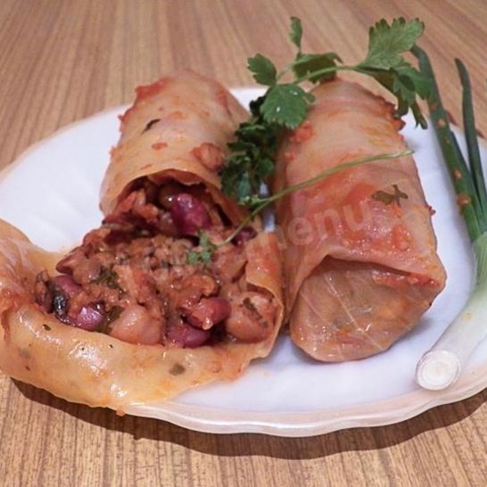 Рецепт постной долмы