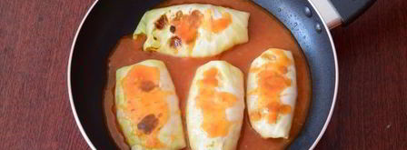 постные голубцы с овощами. Шаг 13