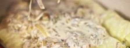 запеченные голубцы в сметанном соусе. Шаг 21