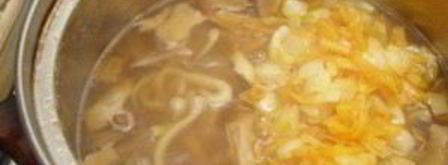 грибная лапша из сушеных грибов. Шаг 8