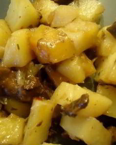 Белые грибы с картошкой в мультиварке