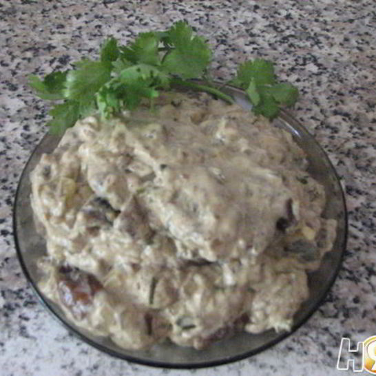 Рецепт белых грибов в сливочном соусе