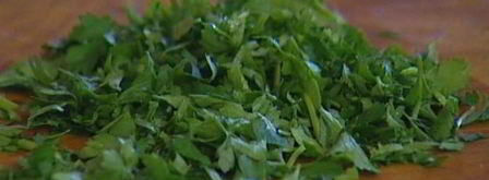 грибы, фаршированные перловкой. Шаг 8