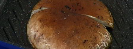 грибы на гриле с нутом и баклажанами. Шаг 3