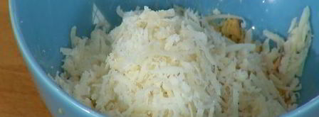 грибы на гриле с нутом и баклажанами. Шаг 8