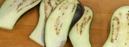 грибы на гриле с нутом и баклажанами. Шаг 9