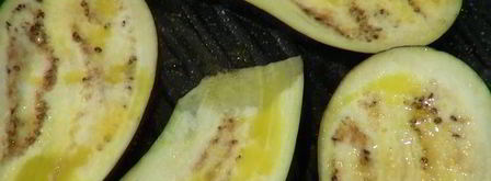 грибы на гриле с нутом и баклажанами. Шаг 10