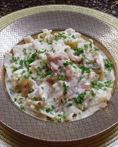 Грибы под соусом Бешамель