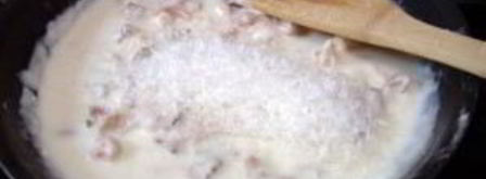 грибы под соусом бешамель. Шаг 7