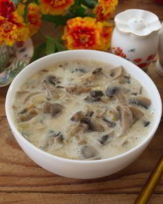 Грибы под соусом